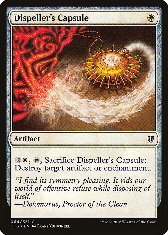 Dispeller's Capsule (64) - Commander 2016 (C16)