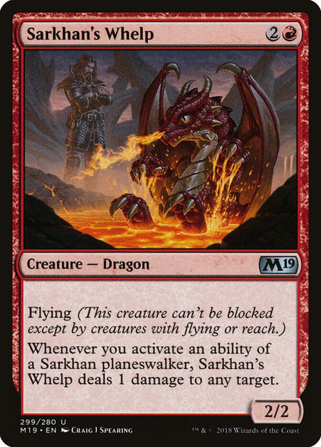 Sarkhan's Whelp (299) - Core Set 2019 (M19)