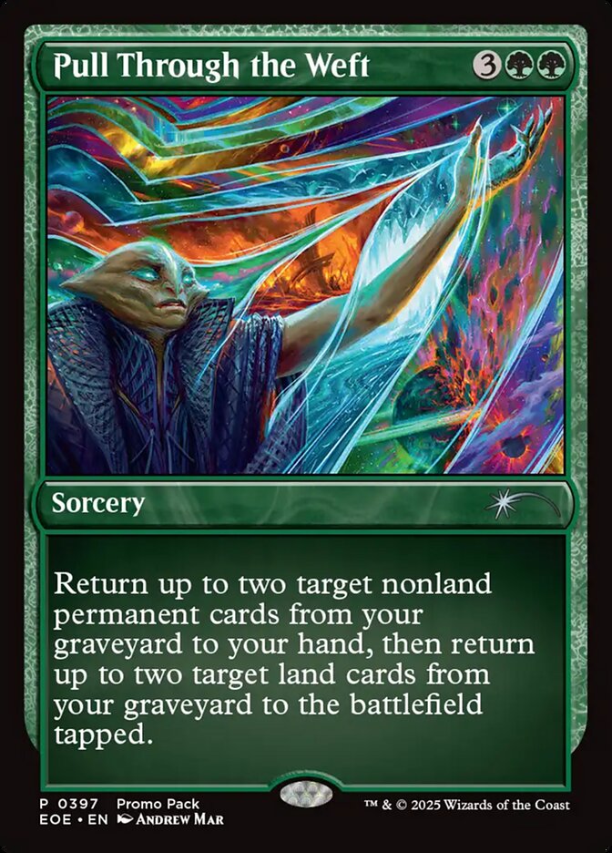 Pull Through the Weft (397) - [Promo] Edge of Eternities (EOE)