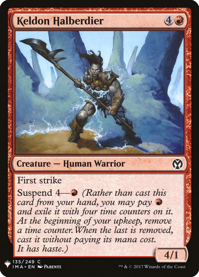 Keldon Halberdier (IMA-135) - The List (PLST)