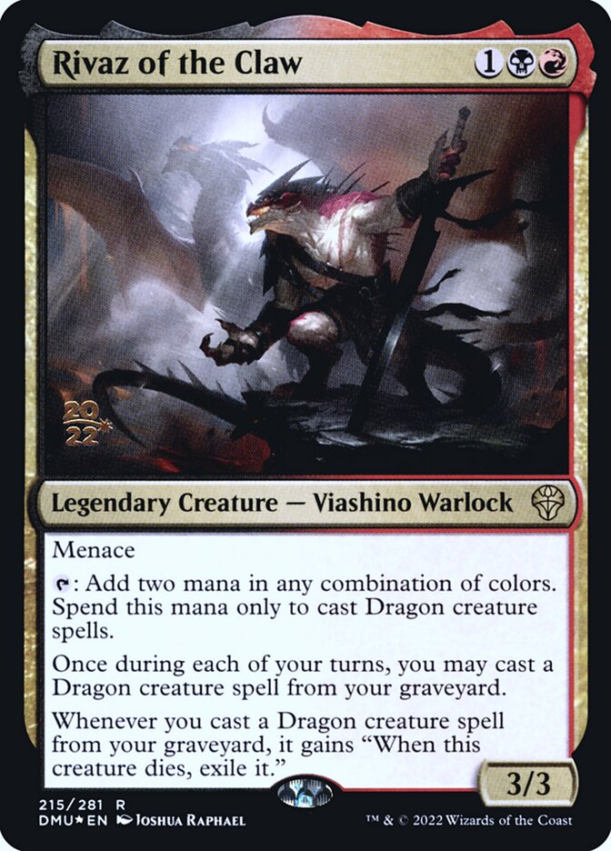 Rivaz of the Claw (215s) - Dominaria United Promos (PDMU)
