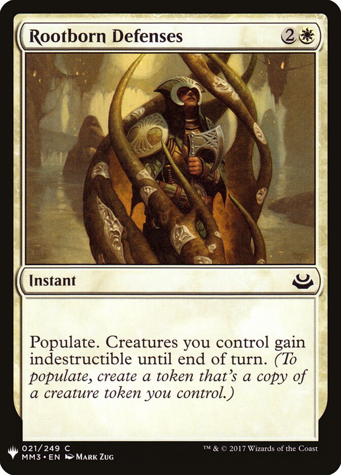 Rootborn Defenses (MM3-21) - The List (PLST)