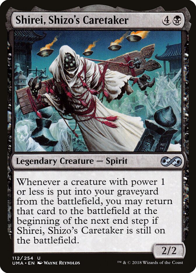Shirei, Shizo's Caretaker (112) - Ultimate Masters (UMA)