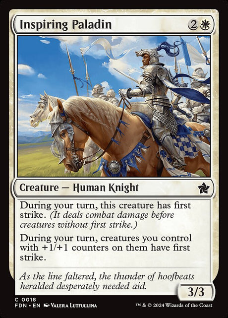 Inspiring Paladin (18) - Foundations (FDN)