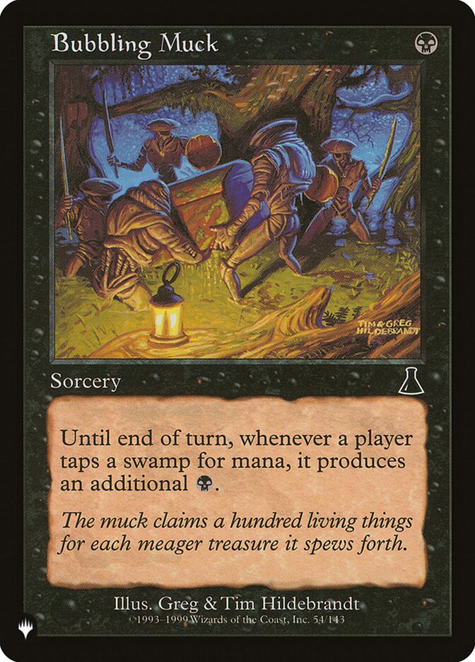Bubbling Muck (UDS-54) - The List (PLST)