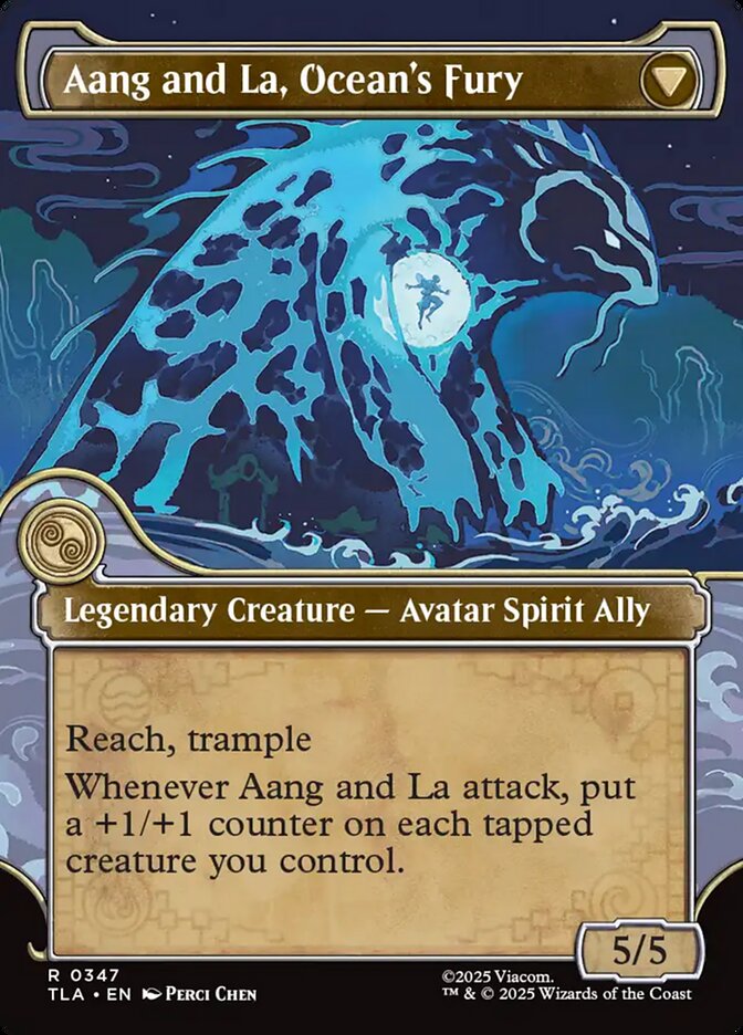 Aang, Swift Savior // Aang and La, Ocean's Fury (347) - Avatar: The Last Airbender (TLA)