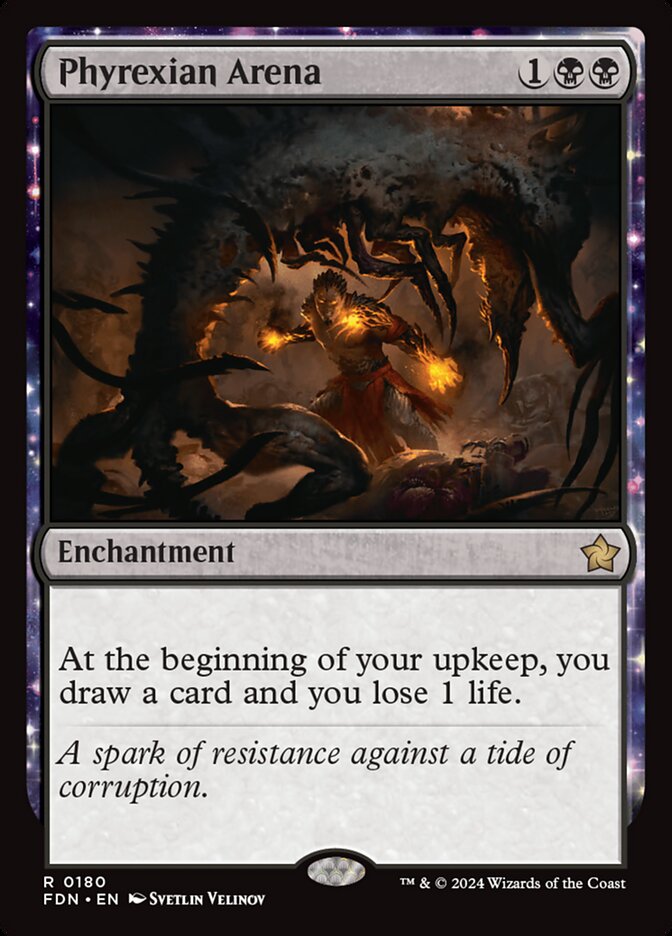 Phyrexian Arena (180) - Foundations (FDN)