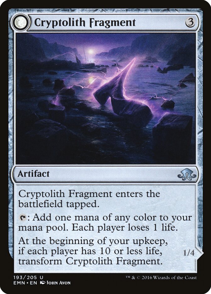 Cryptolith Fragment // Aurora of Emrakul (193) - Eldritch Moon (EMN)