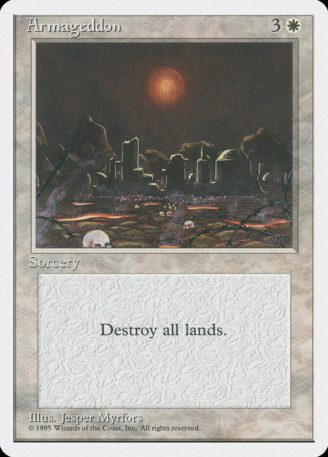 Armageddon (5) - Fourth Edition (4ED)