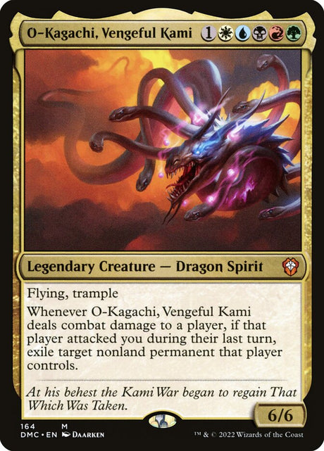 O-Kagachi, Vengeful Kami (164) - Dominaria United Commander (DMC)