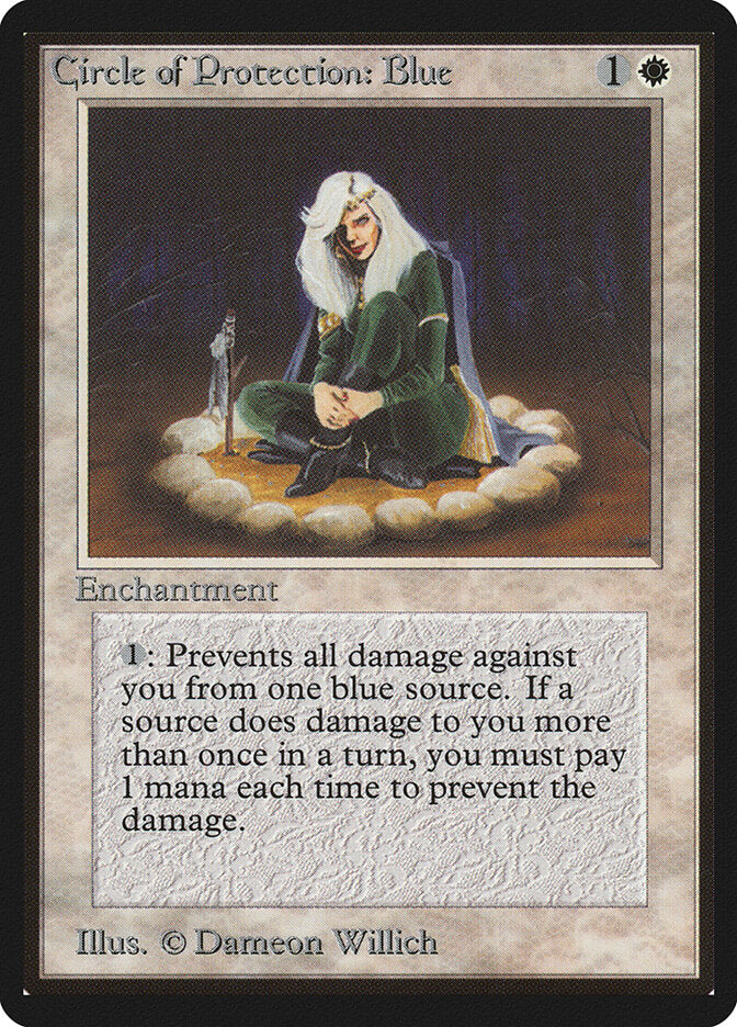Circle of Protection: Blue (11) - Limited Edition Beta (LEB)