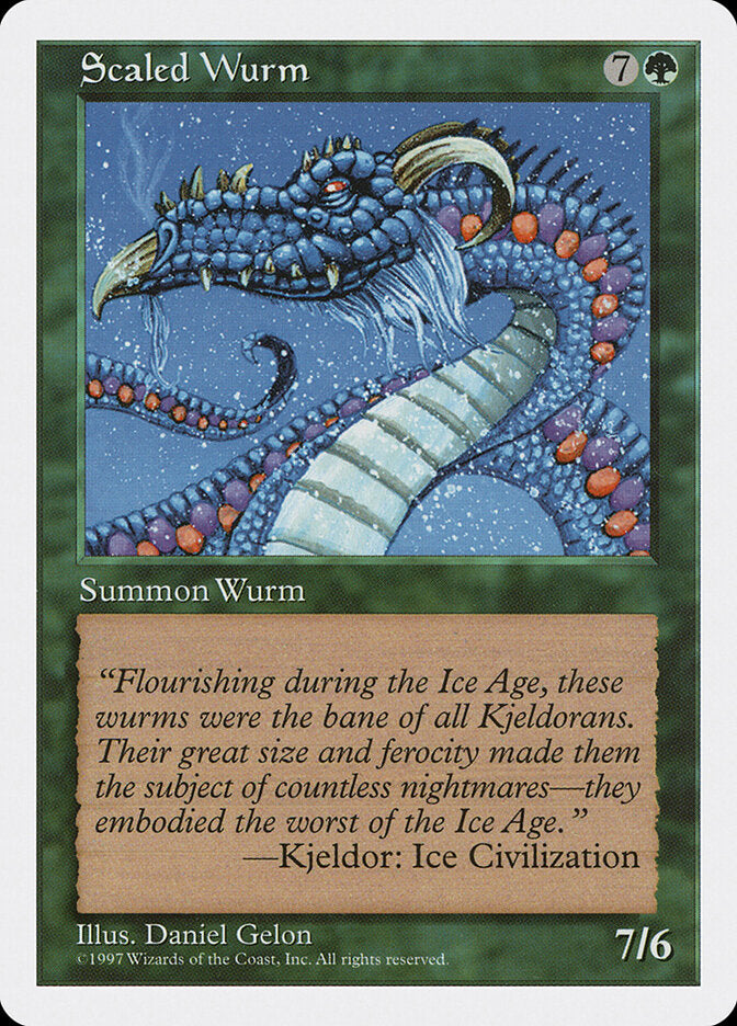 Scaled Wurm (322) - Fifth Edition (5ED)