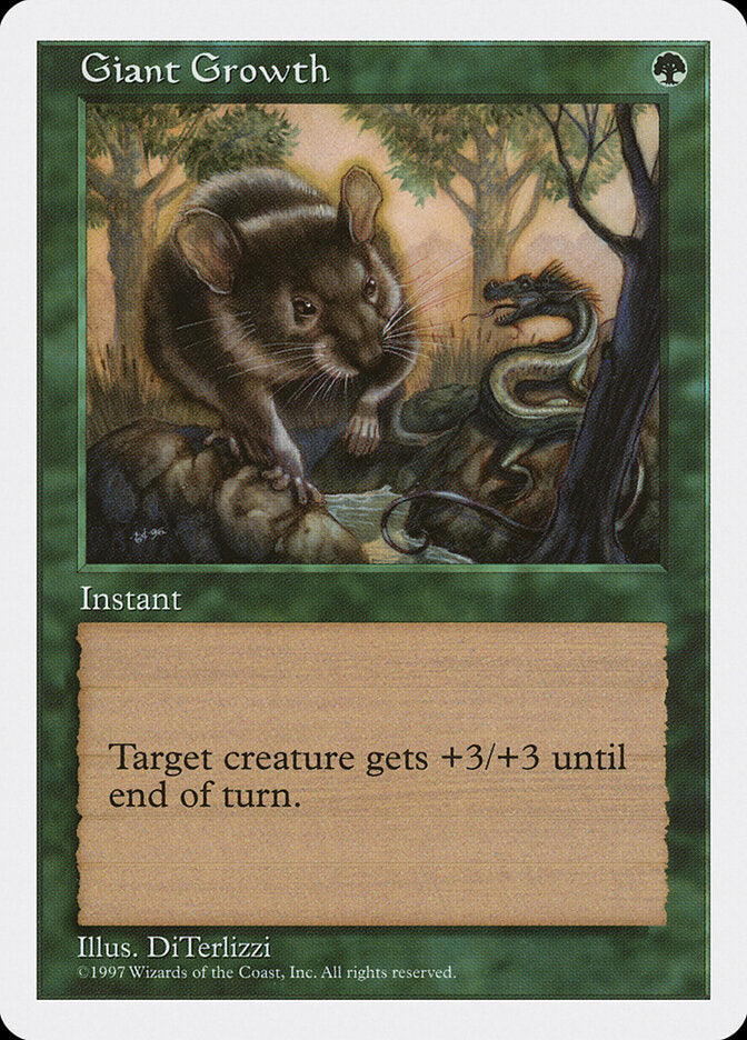 Giant Growth (299) - Fifth Edition (5ED)