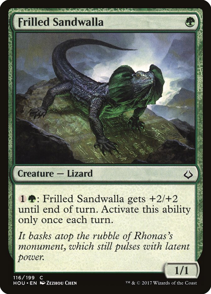 Frilled Sandwalla (116) - Hour of Devastation (HOU)