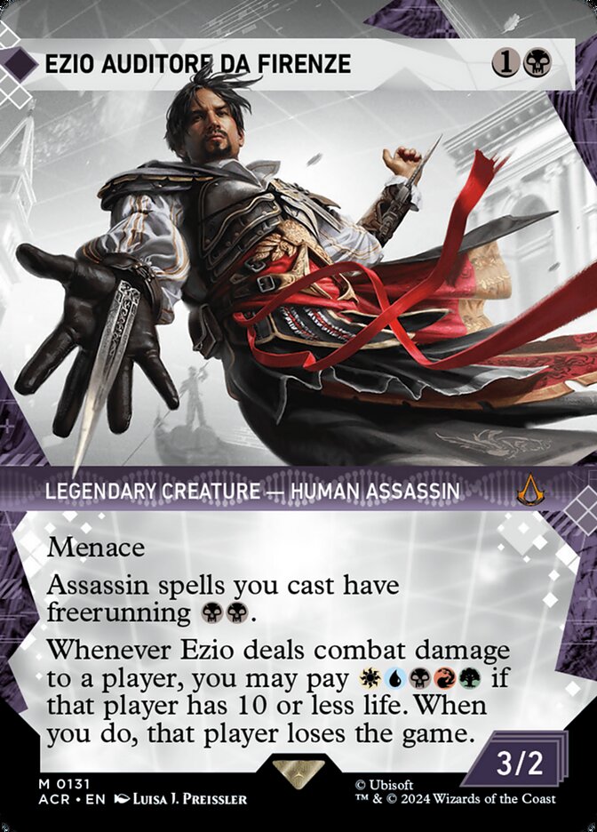 Ezio Auditore da Firenze - [Foil, Showcase] Assassin's Creed (ACR)