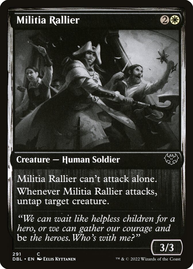 Militia Rallier - [Foil] Innistrad: Double Feature (DBL)