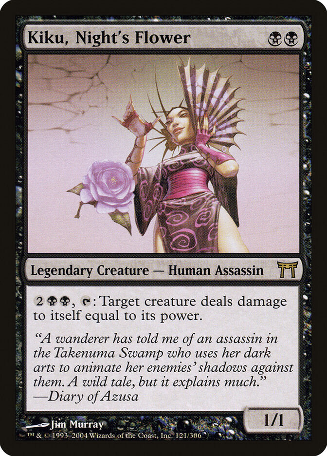 Kiku, Night's Flower (121) - Champions of Kamigawa (CHK)