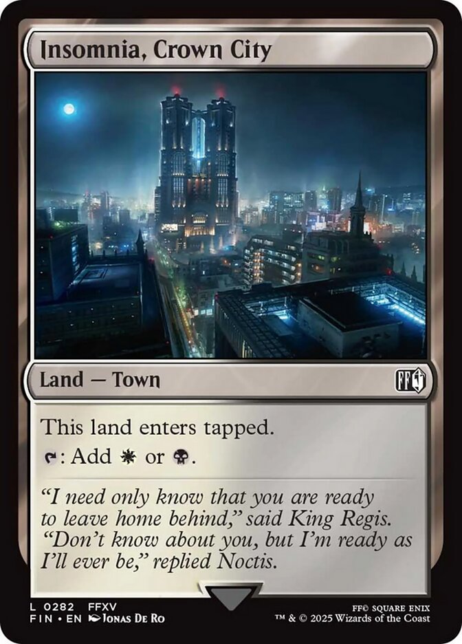 Insomnia, Crown City (282) - [Foil] Final Fantasy (FIN)