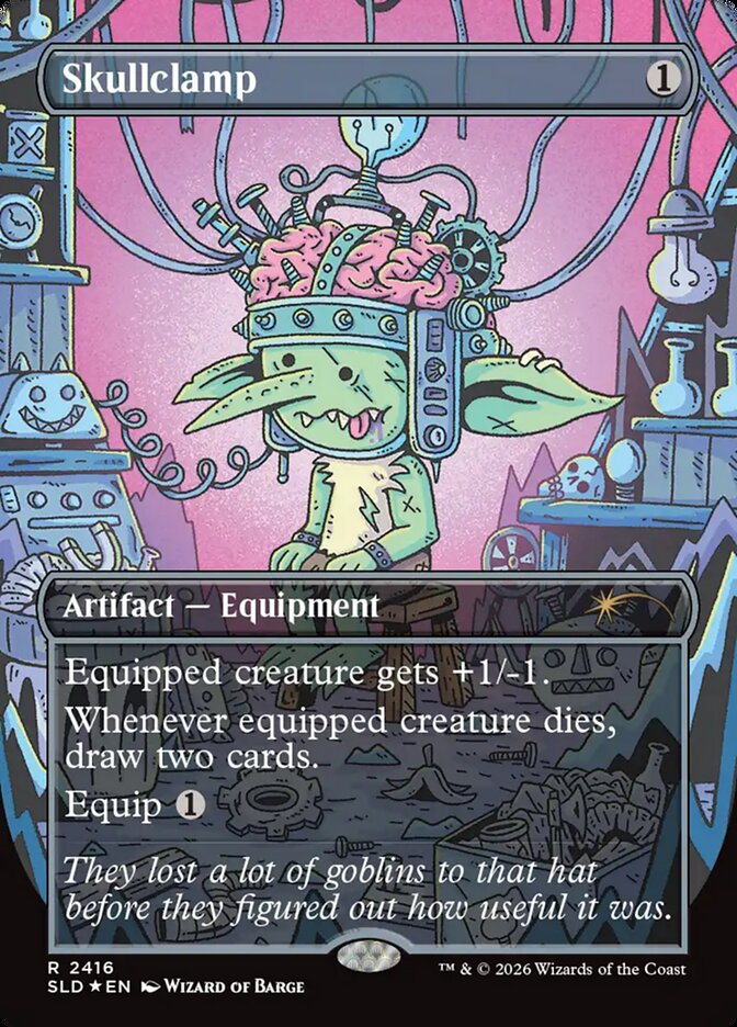 Skullclamp (2416) - Secret Lair Drop (SLD)