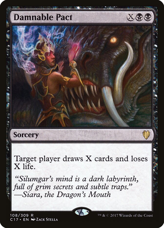 Damnable Pact (108) - Commander 2017 (C17)