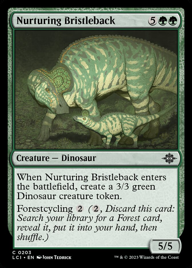 Nurturing Bristleback (203) - The Lost Caverns of Ixalan (LCI)