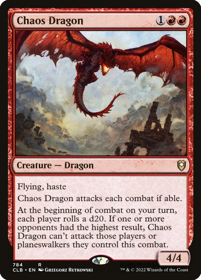 Chaos Dragon (784) - Commander Legends: Battle for Baldur's Gate (CLB)