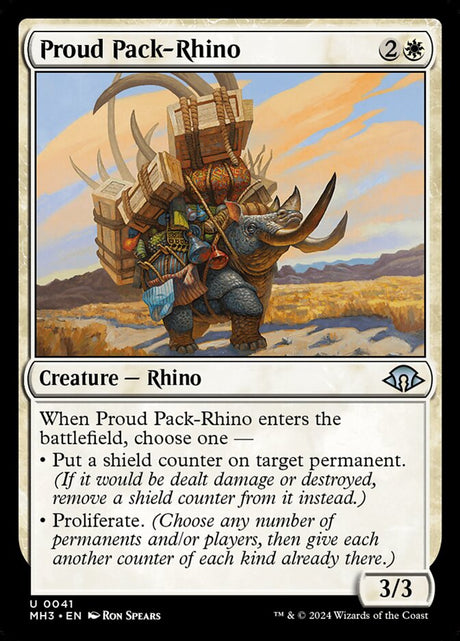 Proud Pack-Rhino (41) - Modern Horizons 3 (MH3)