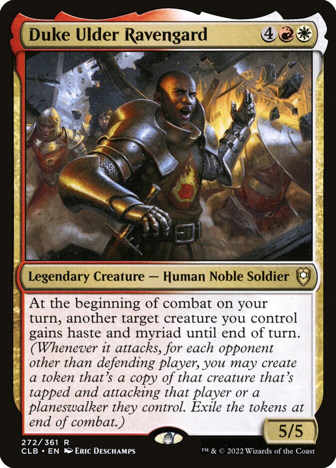 Duke Ulder Ravengard (272) - Commander Legends: Battle for Baldur's Gate (CLB)