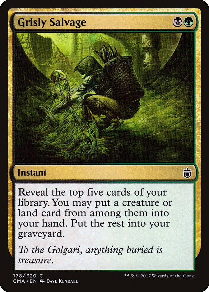 Grisly Salvage (178) - Commander Anthology (CMA)
