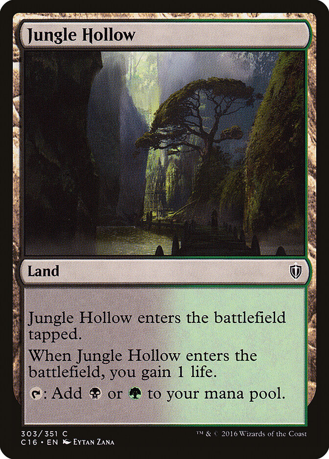 Jungle Hollow (303) - Commander 2016 (C16)