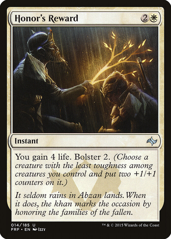 Honor's Reward (14) - Fate Reforged (FRF)