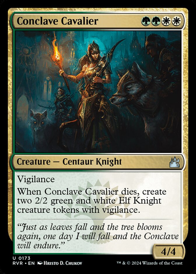 Conclave Cavalier (173) - Ravnica Remastered (RVR)