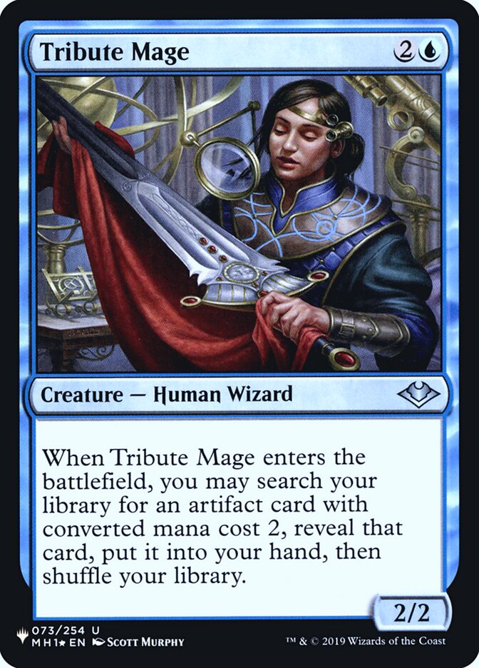 Tribute Mage (MH1-73) - The List (PLST)