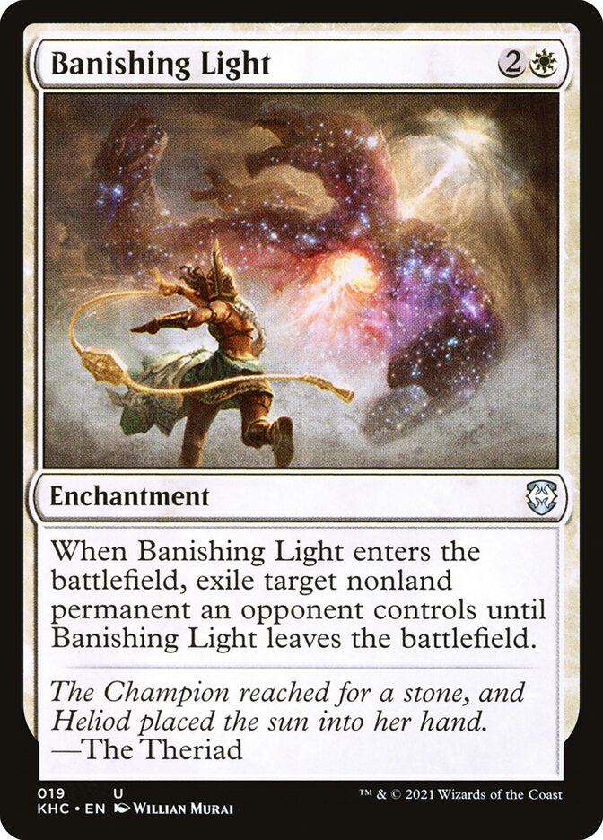 Banishing Light (19) - Kaldheim Commander (KHC)