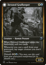 Devoted Grafkeeper // Departed Soulkeeper (218) - Innistrad: Double Feature (DBL)