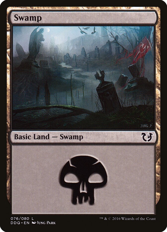 Swamp (76) - Duel Decks: Blessed vs. Cursed (DDQ)
