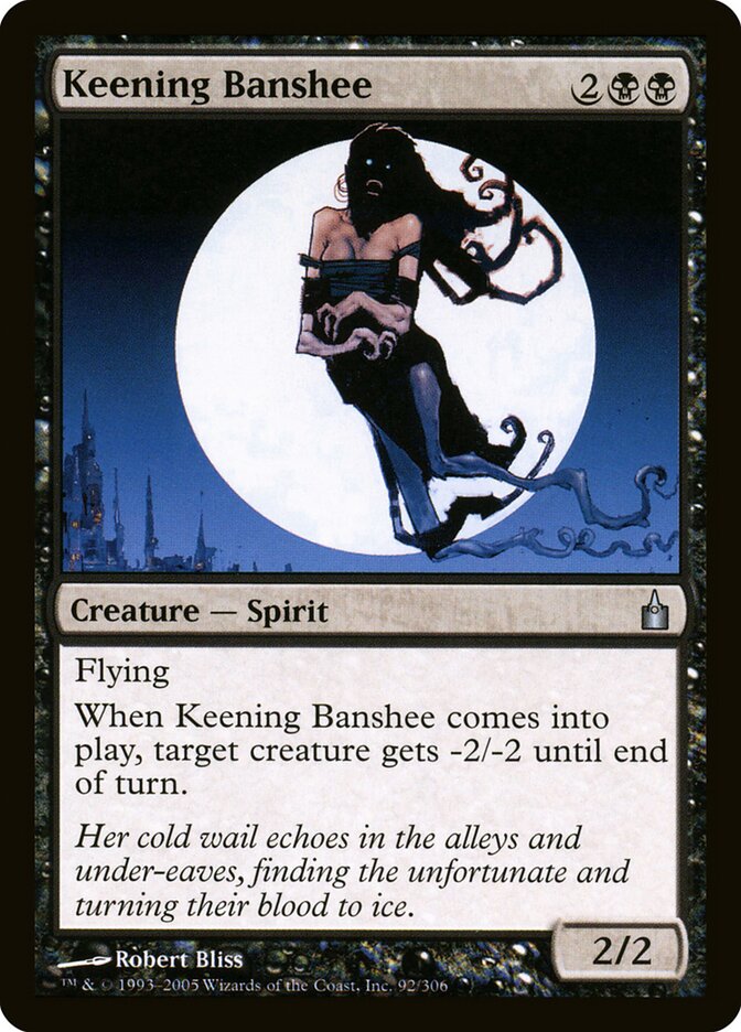 Keening Banshee (92) - Ravnica: City of Guilds (RAV)