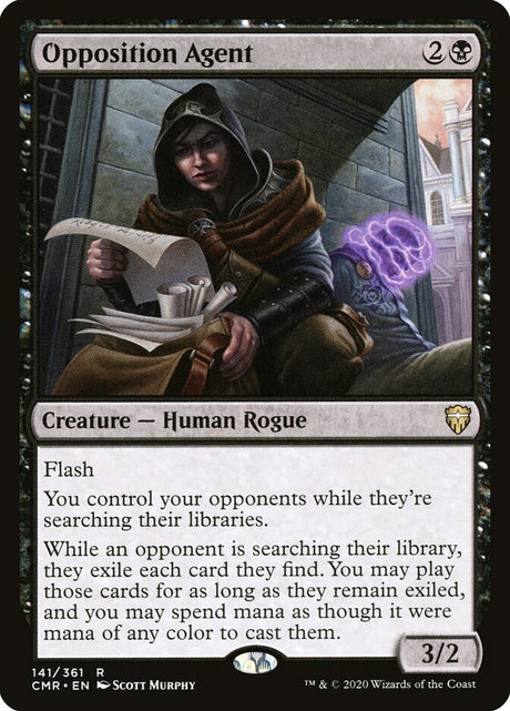 Opposition Agent (141) - Commander Legends (CMR)