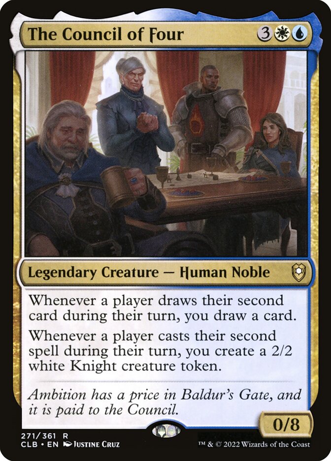 The Council of Four (271) - Commander Legends: Battle for Baldur's Gate (CLB)