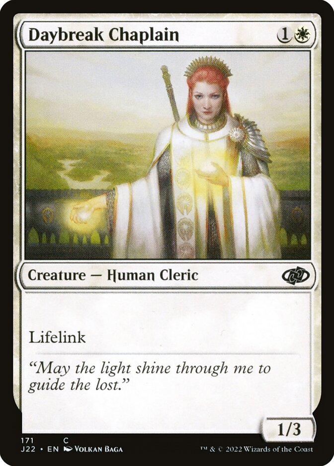 Daybreak Chaplain (171) - Jumpstart 2022 (J22)