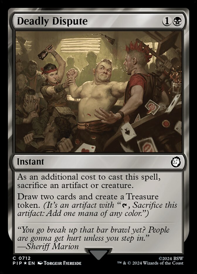 Deadly Dispute - [Surge Foil] Fallout (PIP)