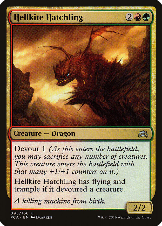 Hellkite Hatchling (95) - Planechase Anthology (PCA)