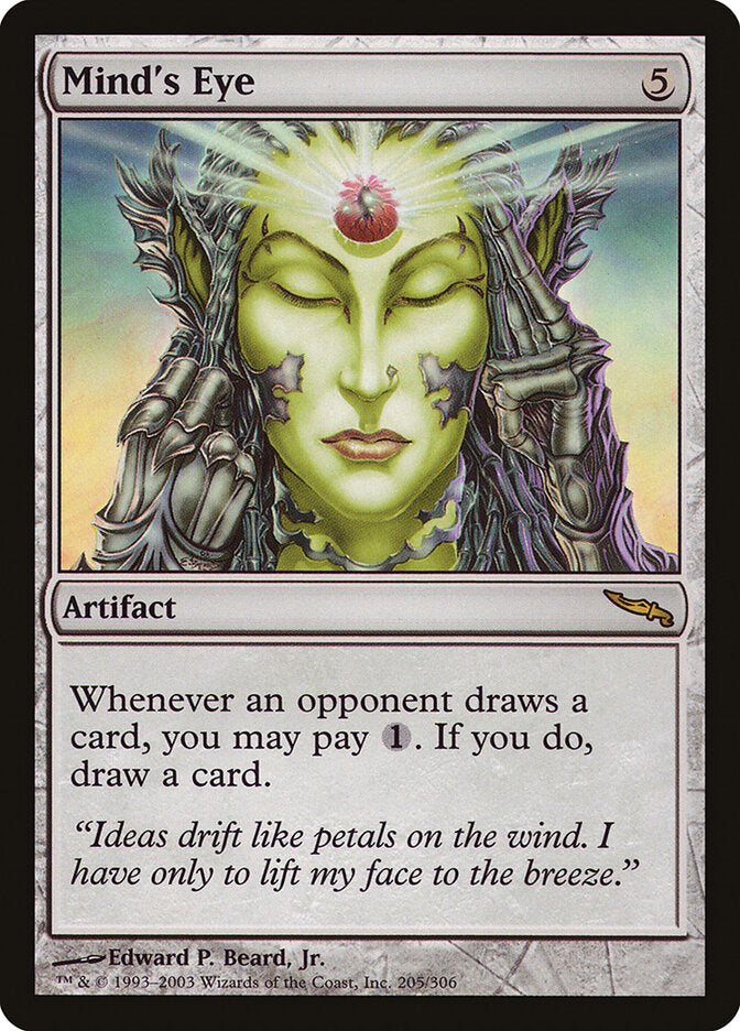 Mind's Eye (205) - Mirrodin (MRD)