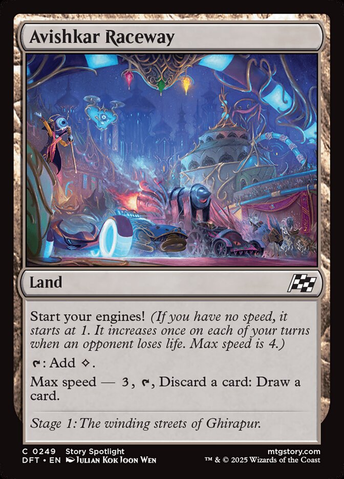 Avishkar Raceway - [Foil] Aetherdrift (DFT)