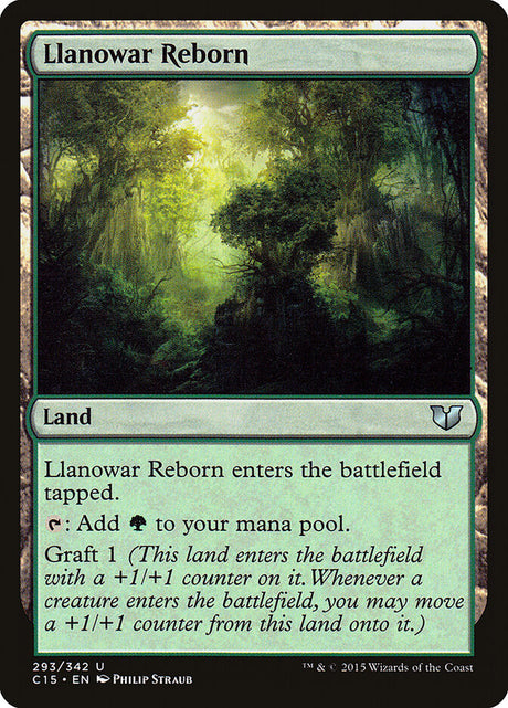 Llanowar Reborn (293) - Commander 2015 (C15)