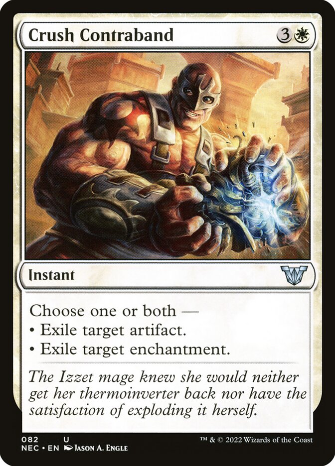 Crush Contraband (82) - Neon Dynasty Commander (NEC)