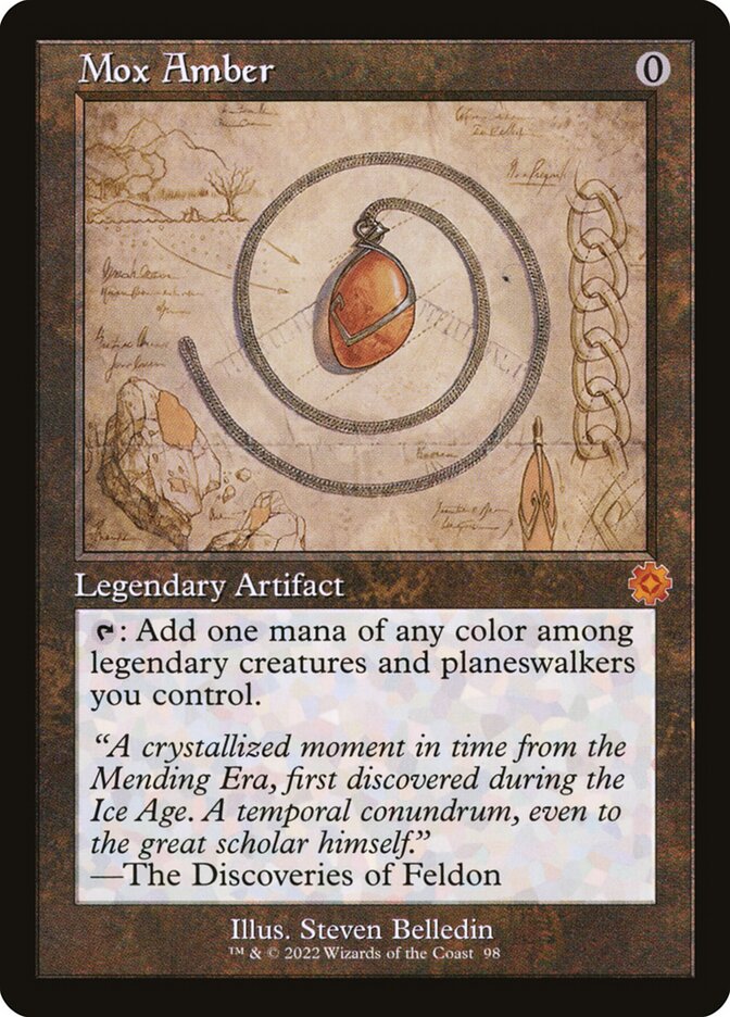 Mox Amber (98) - The Brothers' War Retro Artifacts (BRR)