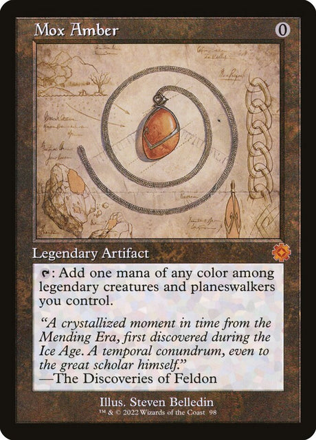 Mox Amber (98) - The Brothers' War Retro Artifacts (BRR)