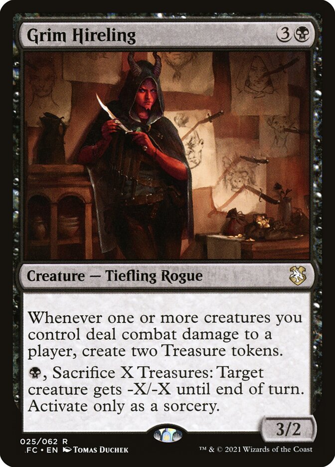 Grim Hireling (25) - Forgotten Realms Commander (AFC)