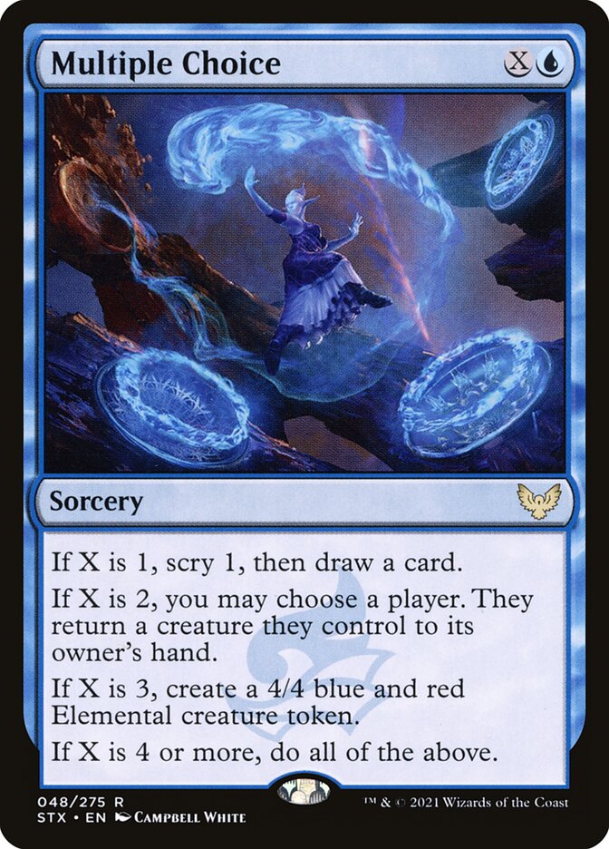 Multiple Choice (48) - Strixhaven: School of Mages (STX)